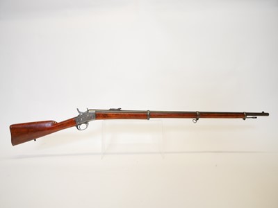 Lot 25 - 12.17x44 Rolling Block rifle, serial number...