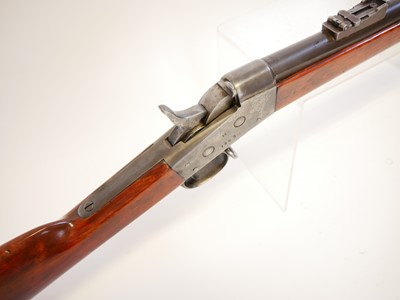 Lot 25 - 12.17x44 Rolling Block rifle, serial number...