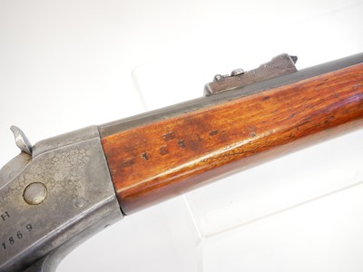 Lot 25 - 12.17x44 Rolling Block rifle, serial number...