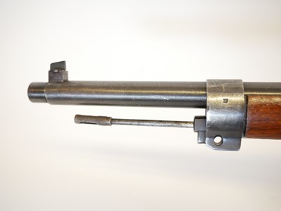 Lot 314 - Swedish M38 6.5x55 mm bolt action short rifle,...