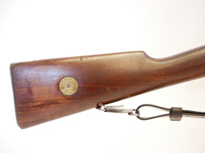 Lot 314 - Swedish M38 6.5x55 mm bolt action short rifle,...