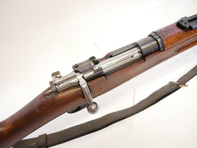 Lot 314 - Swedish M38 6.5x55 mm bolt action short rifle,...