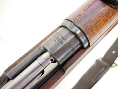 Lot 314 - Swedish M38 6.5x55 mm bolt action short rifle,...