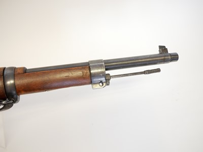 Lot 314 - Swedish M38 6.5x55 mm bolt action short rifle,...