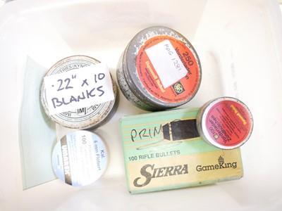 Lot 603 - Hand made black powder storage box, collection...