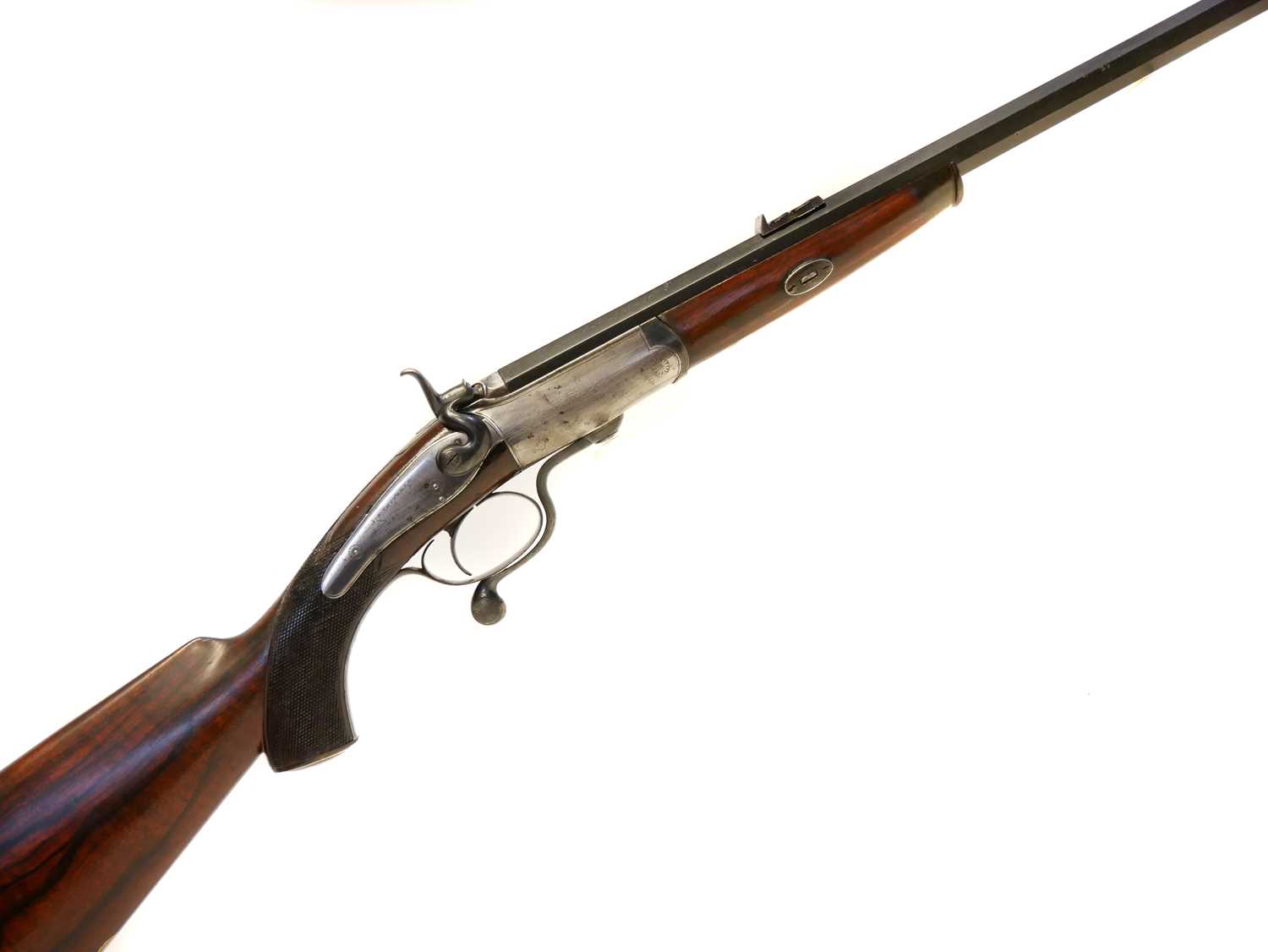Lot 35 - Smyth .360 rook rifle, serial number 1698 to...