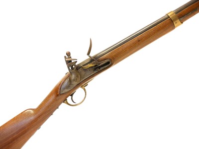 Lot 21 - Belgian flintlock .700 musket carbine, 30inch...