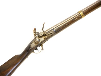 Lot 22 - Potsdam 1809 pattern .750 flintlock musket,...