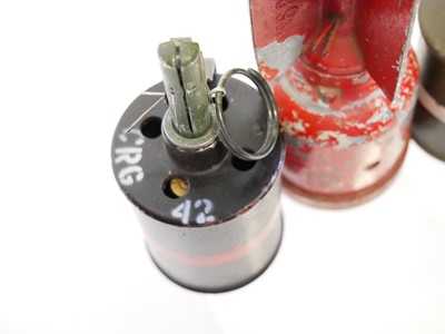Lot 216 - British No 68 Drill anti-tank rifle grenade...