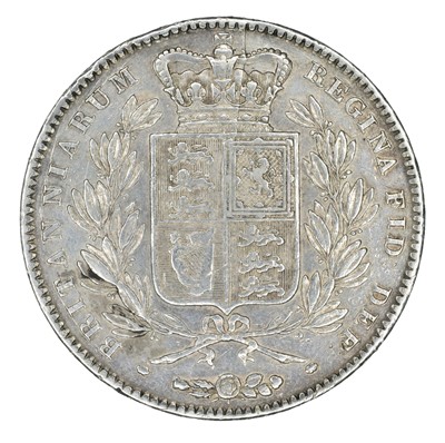 Lot 35 - Queen Victoria, Crown, 1844 Cinquefoil stops.