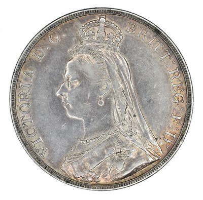 Lot Queen Victoria, Crown, 1892.