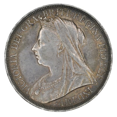 Lot Queen Victoria, Crown, 1897 LX.