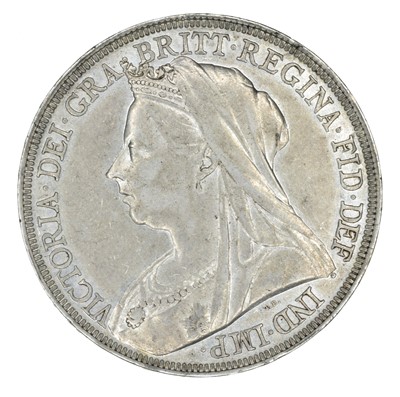 Lot Queen Victoria, Crown, 1896 LX.