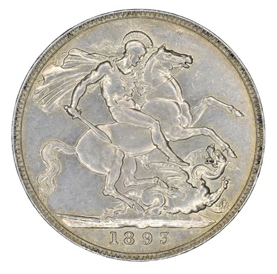 Lot 47 - Queen Victoria, Crown, 1893 LVI.