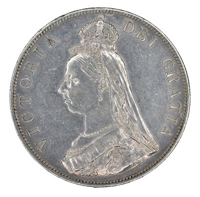 Lot Queen Victoria, Double-Florin, 1888.