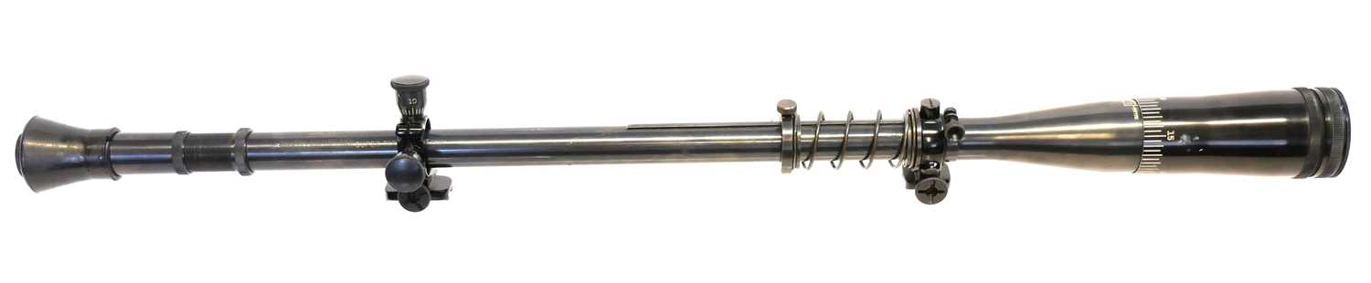 Lot 492 - Lyman Super targetspot 20x scope, with mounts,...