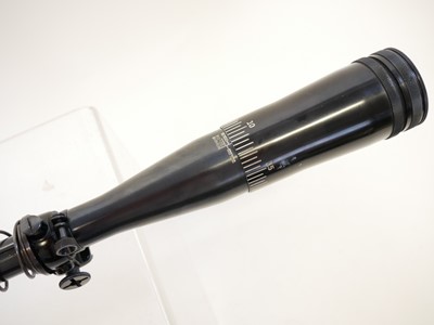 Lot 492 - Lyman Super targetspot 20x scope, with mounts,...