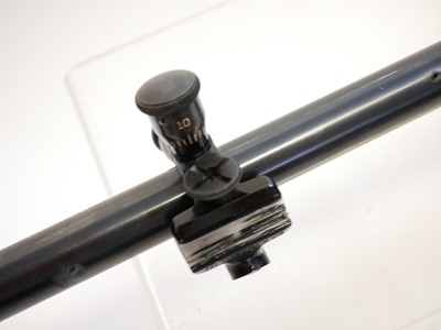 Lot 492 - Lyman Super targetspot 20x scope, with mounts,...