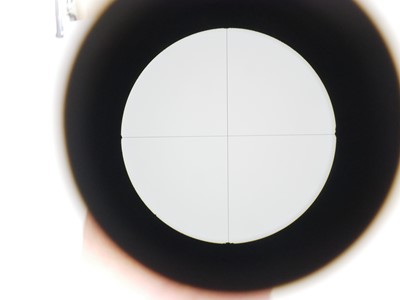 Lot 492 - Lyman Super targetspot 20x scope, with mounts,...