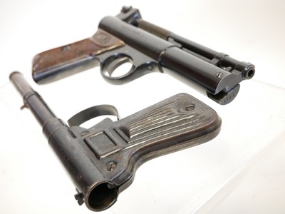 Lot 130 - Webley Premier .22 air pistol, cylinder number...