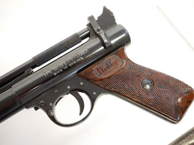 Lot 130 - Webley Premier .22 air pistol, cylinder number...