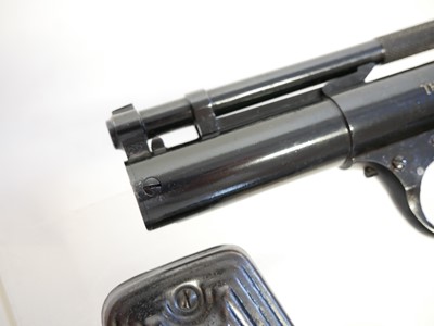 Lot 130 - Webley Premier .22 air pistol, cylinder number...