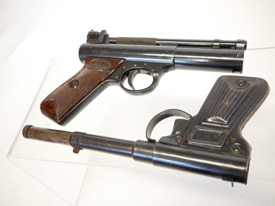 Lot 130 - Webley Premier .22 air pistol, cylinder number...
