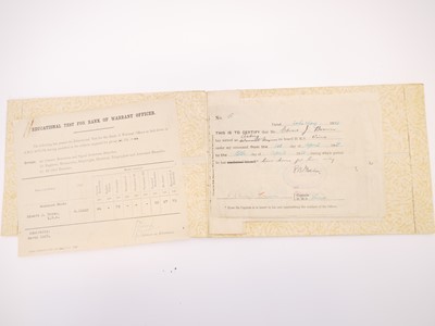 Lot 207 - WWI / WWII D.S.C. medal set and 1856 pattern...