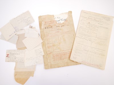 Lot 207 - WWI / WWII D.S.C. medal set and 1856 pattern...