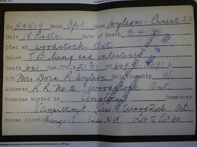 Lot 442 - Ultra rare set of WWI service worn Lattey's...