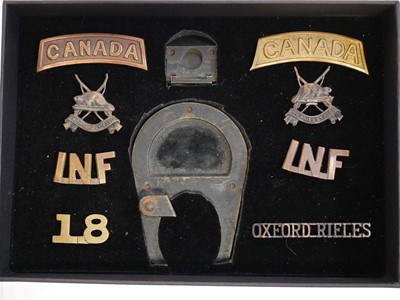 Lot 442 - Ultra rare set of WWI service worn Lattey's...