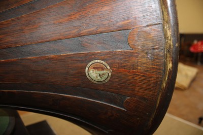 Lot 296 - An Early 20th Century Gramophone with Oak Horn by The Gramophone & Typewriter Co. Ltd.