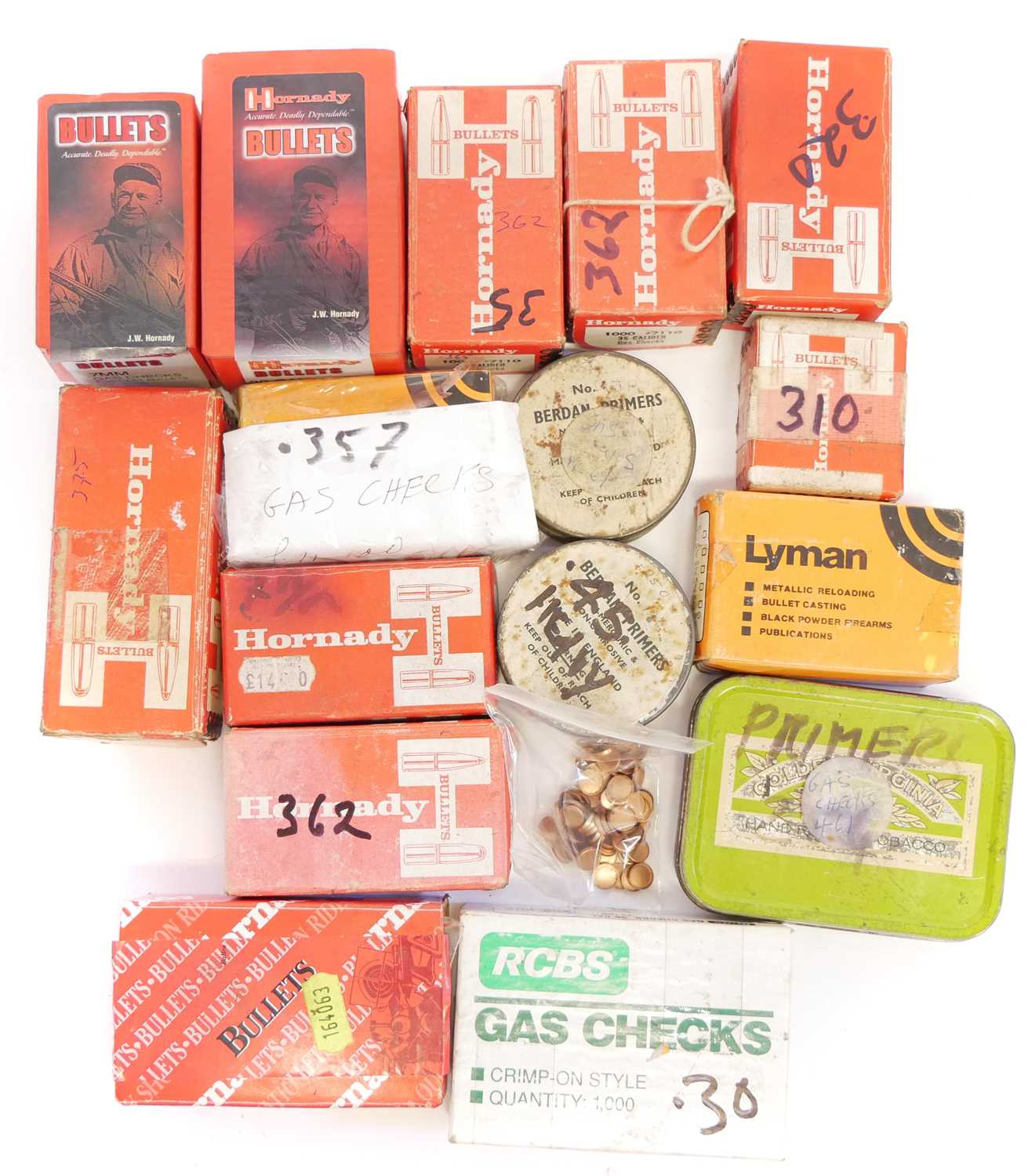 Lot 501 - Collection of mixed Gas Checks, including...