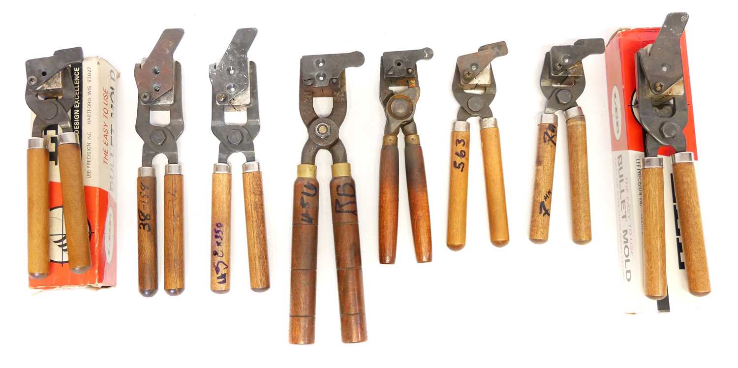 Lot 506 - Lee bullet moulds, to include a 12 bore slug, ....