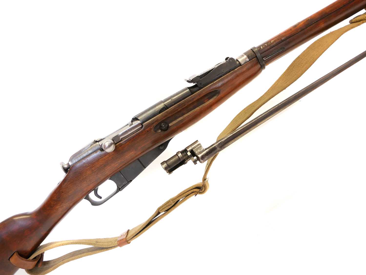 Lot 275 - Russian Mosin Nagant m.91/30 7.62x54R bolt...