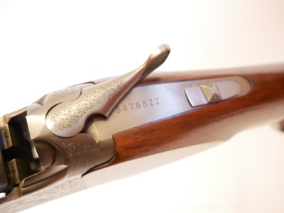Lot 382 - Browning B525 12 bore over and under shotgun,...