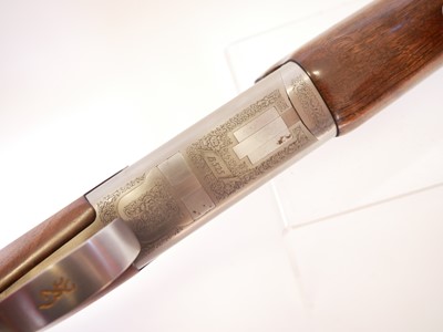 Lot 382 - Browning B525 12 bore over and under shotgun,...
