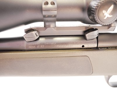 Lot 272 - Blaser model R93 6.5x55 straight pull rifle,...