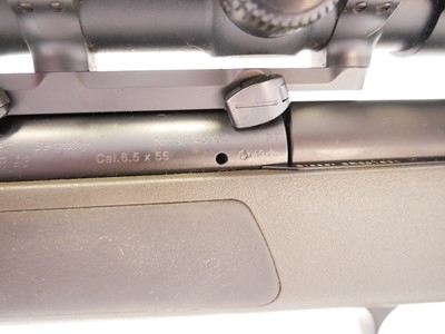 Lot 272 - Blaser model R93 6.5x55 straight pull rifle,...