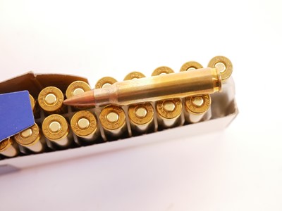 Lot 470 - PPU .223 ammunition, 148 x 55 grain FMJ BT. UK...