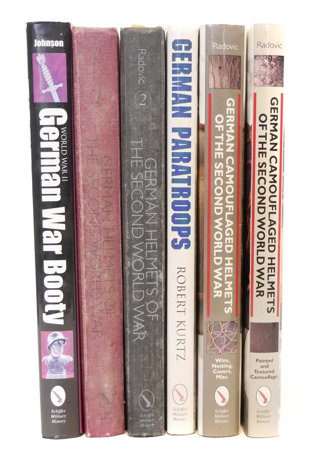 Lot 196 - WWII German Uniform reference books, including...
