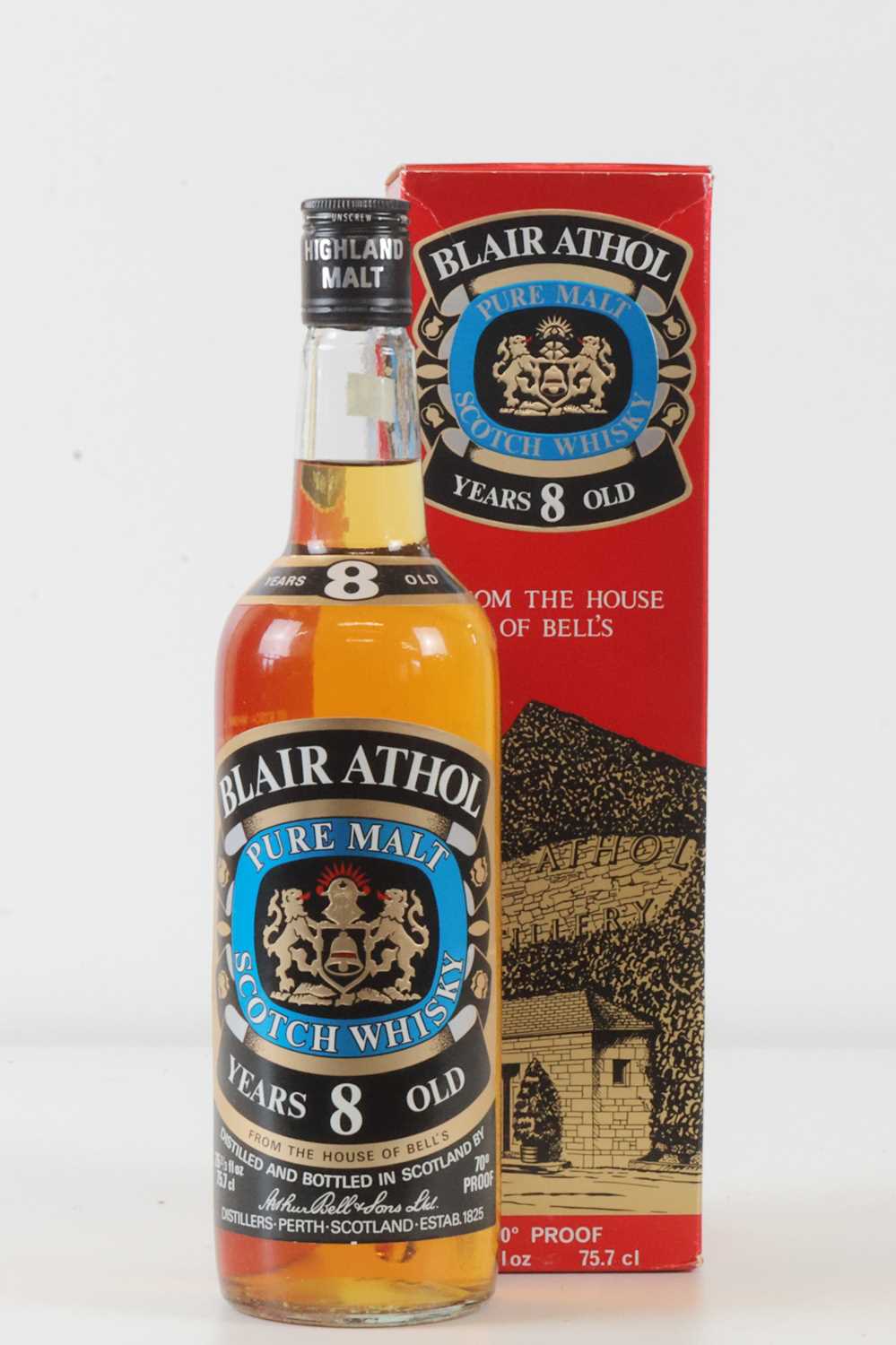 Lot 58 - 1 Bottle 1980’s Blair Athol 8yo Pure Malt Scotch Whisky