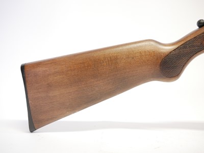 Lot 347 - French .410 bolt action shotgun with silencer,...