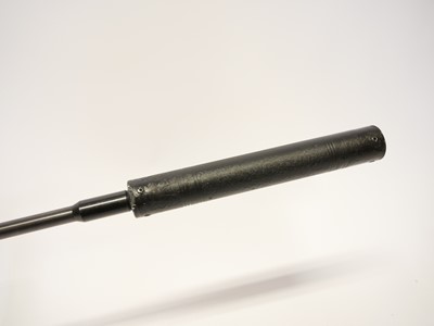 Lot 347 - French .410 bolt action shotgun with silencer,...