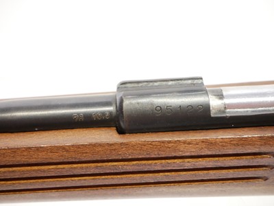 Lot 347 - French .410 bolt action shotgun with silencer,...