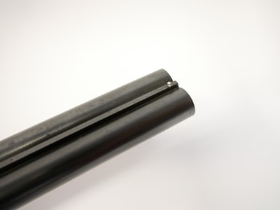 Lot 355 - Silver Sable 12 bore side by side shotgun,...