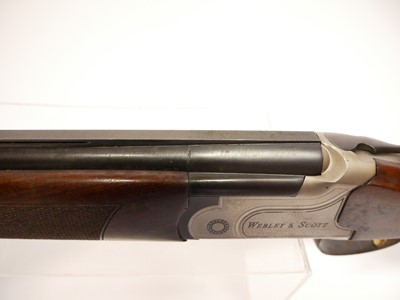 Lot 359 - Webley and Scott 912 12 bore over and under...
