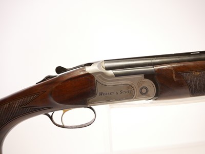 Lot 359 - Webley and Scott 912 12 bore over and under...