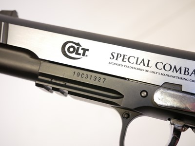 Lot 120 - Colt Special Combat .177 BB CO2 air pistol,...