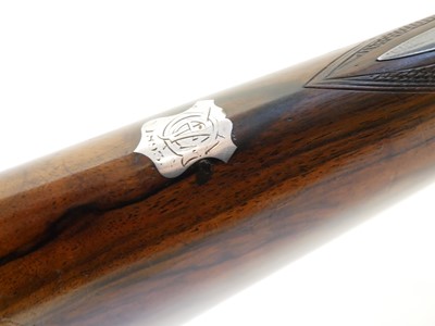 Lot 371 - William Powell bar-in-wood snap action lif up...